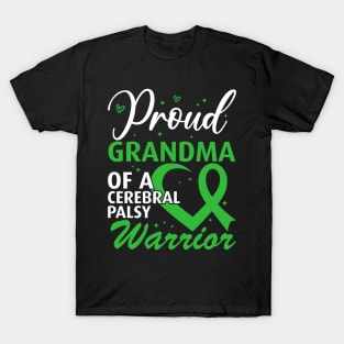 Cerebral Palsy Proud Grandma of a Cerebral Palsy Warrior T-Shirt